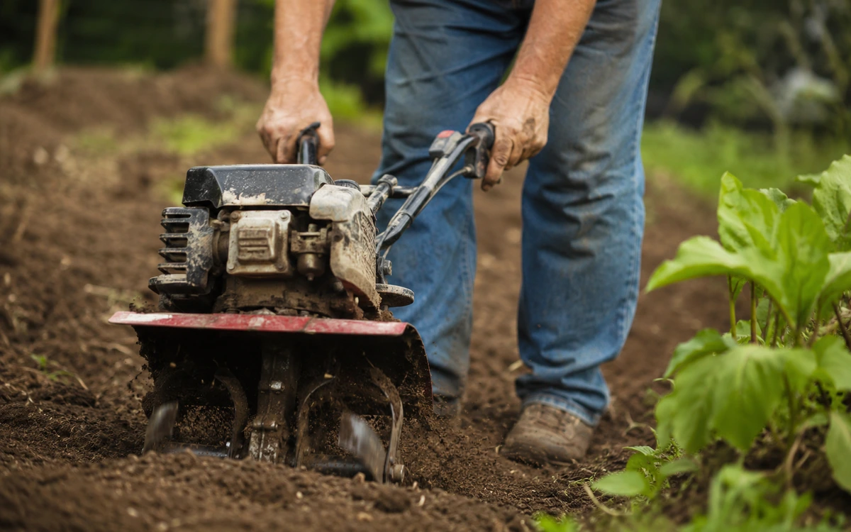 Garden tilling contractor